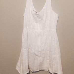 Mini White Dress
